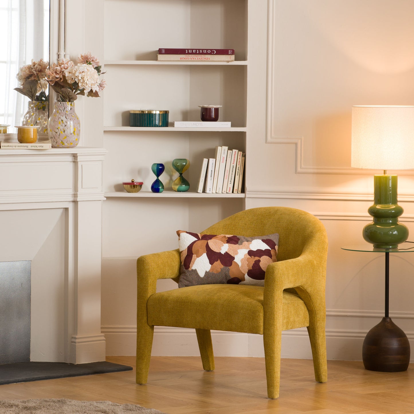 ARMCHAIR ARISTID YELLOW