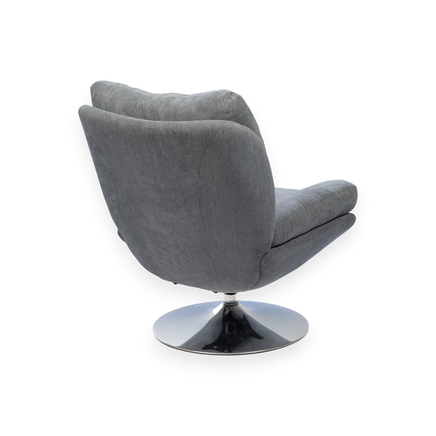 ARMCHAIR MAGNUM CHROME GREY