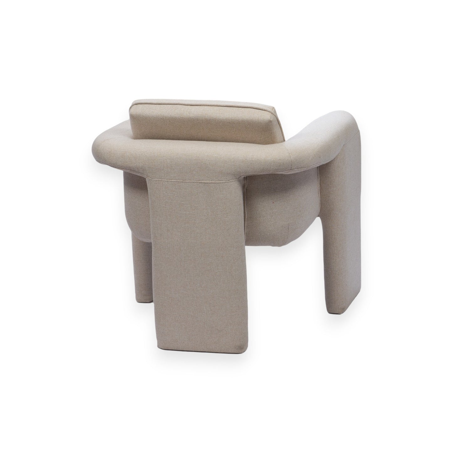 ARMCHAIR SCARLETT WHITE