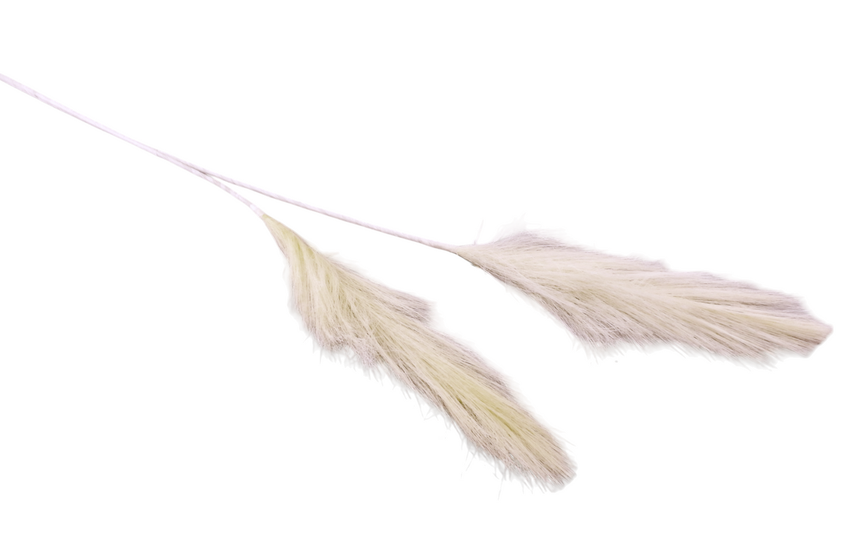 ARTIFICIAL BENT BRANCH WHITE