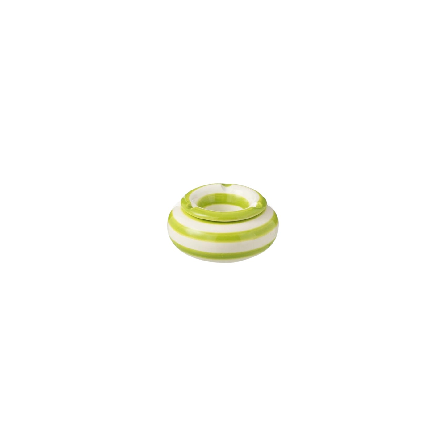 ASHTRAY GRANADA STRIPES CERAMIC
