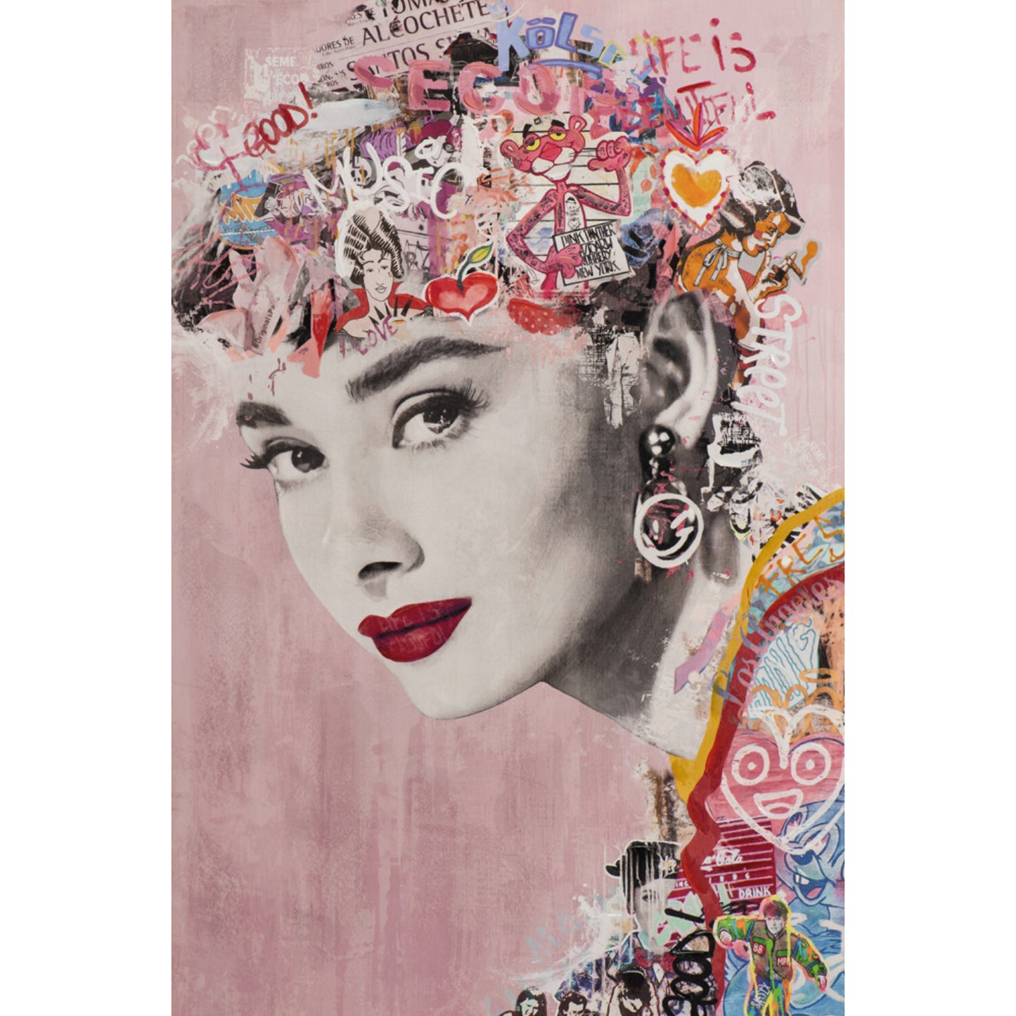 AUDREY ACRYLIC PAINTING