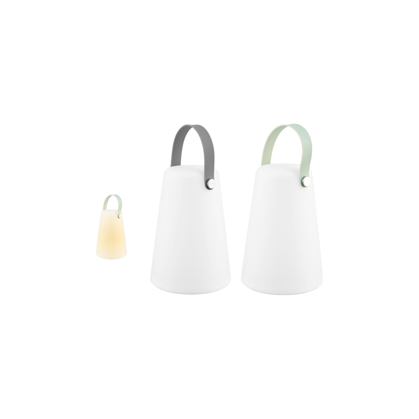 BATTERY LED LAMP WITH HANDLE