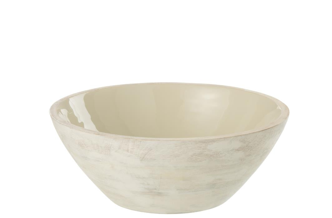 BOWL KOS WOOD CREAM