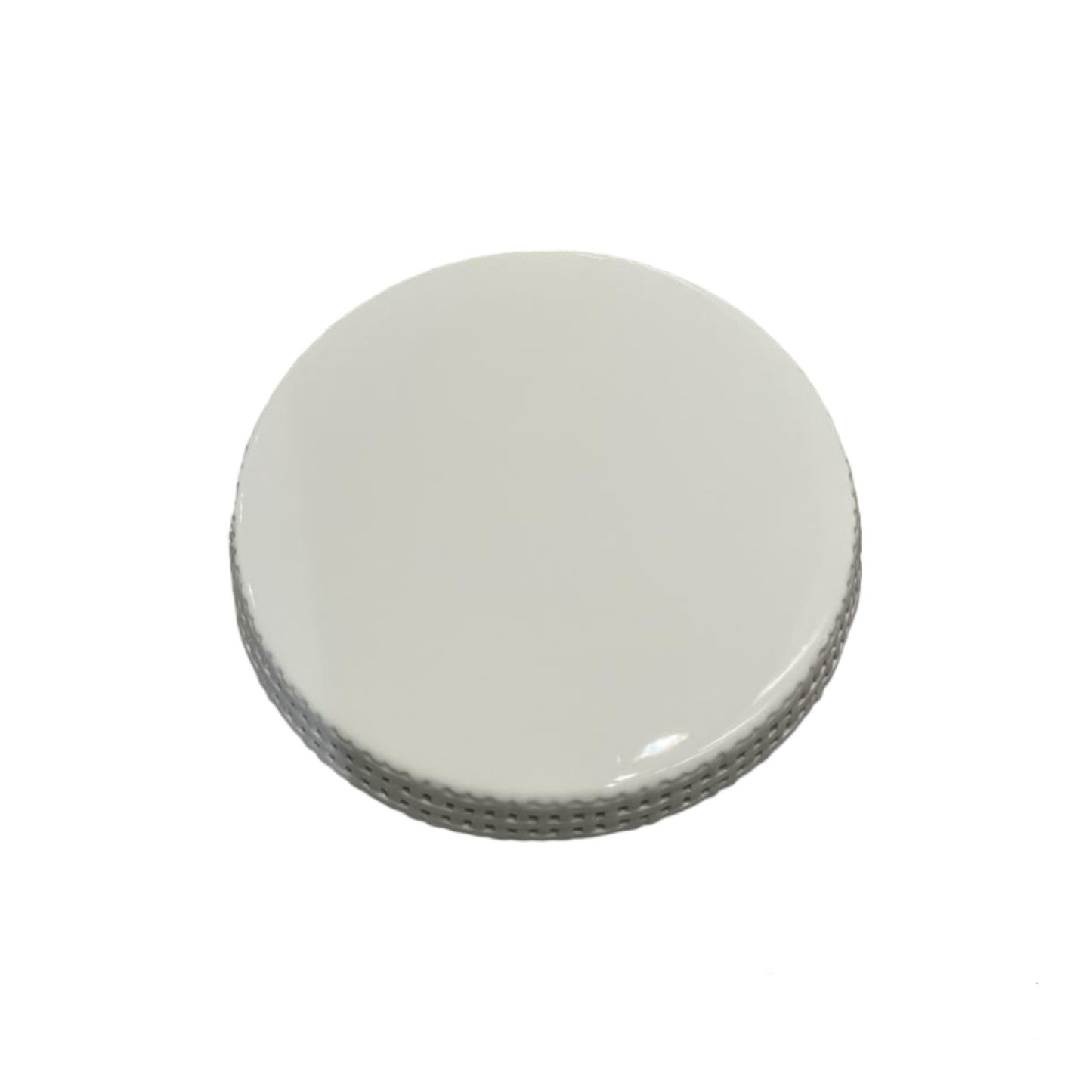 CAKE PLATE CERAMIC WHITE