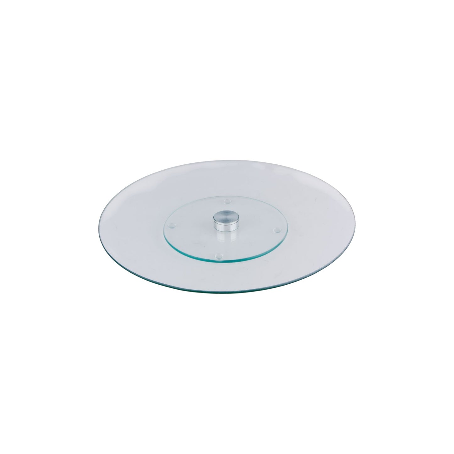CAKE STAND LAZY SUSAN GLASS