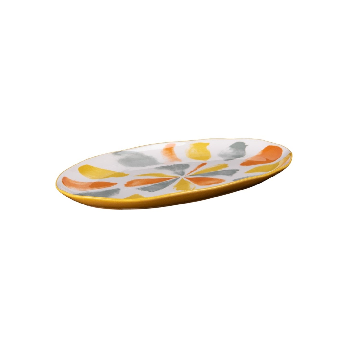CANARY OVAL PLATE