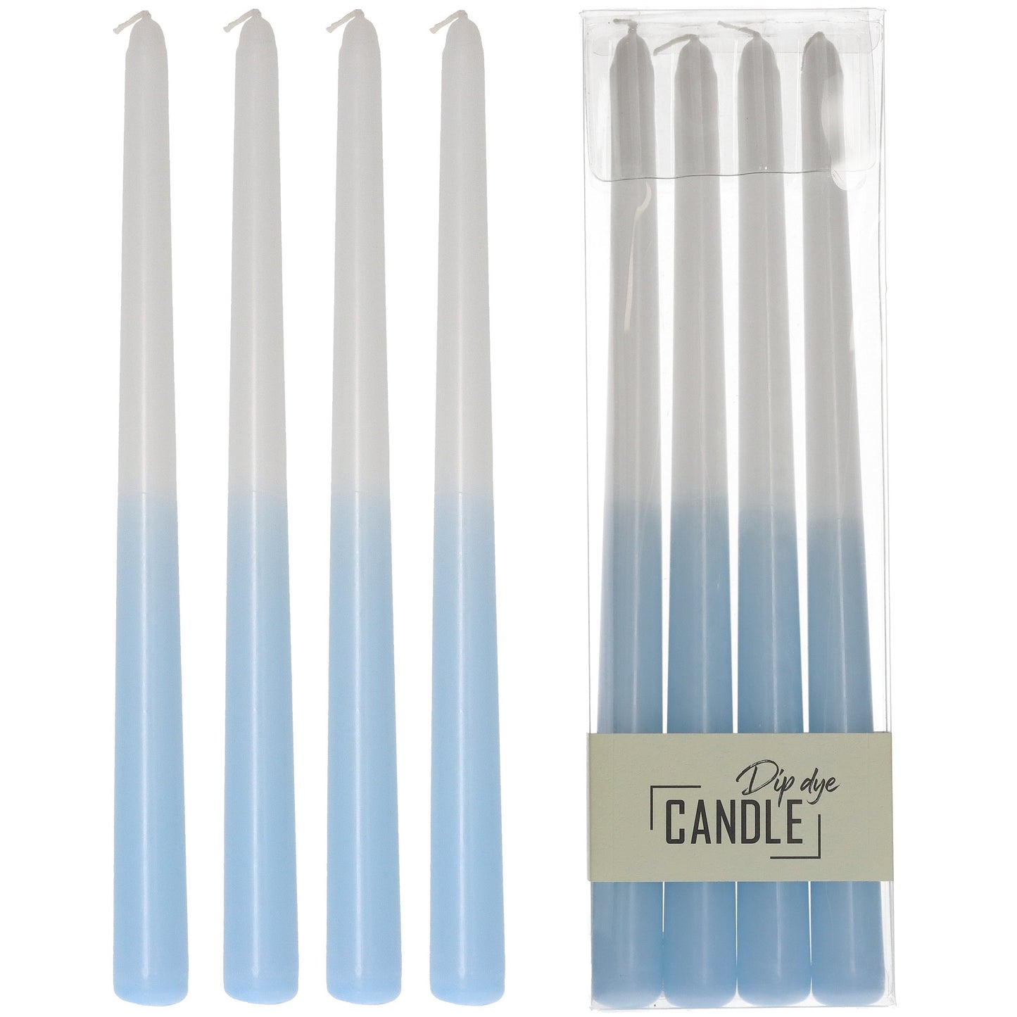 CANDLE DIP DYE WAX BLUE BOX