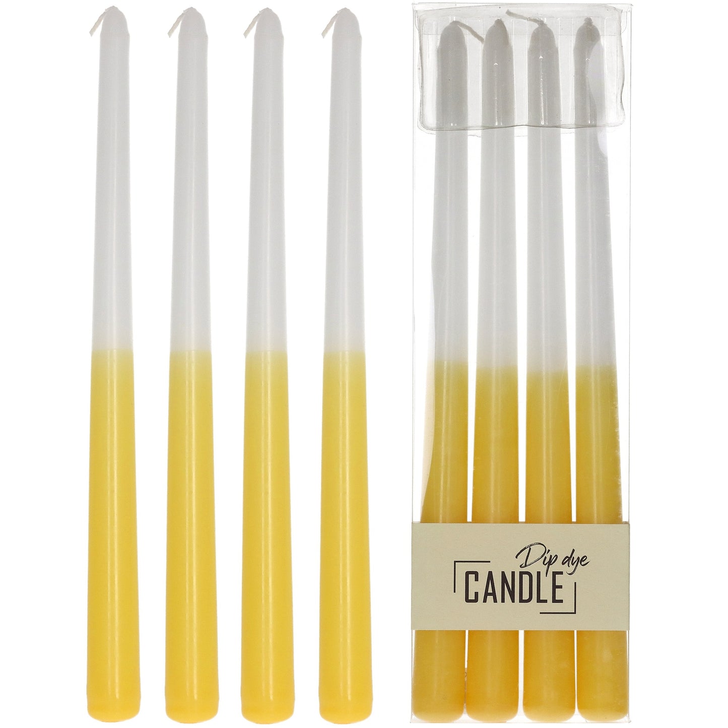 CANDLE DIP DYE WAX YELLOW BOX
