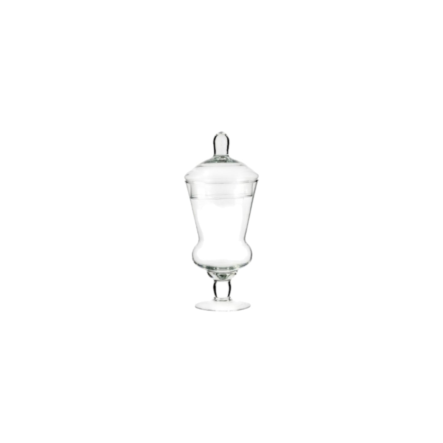 CANDY JAR GLASS WITH COVER