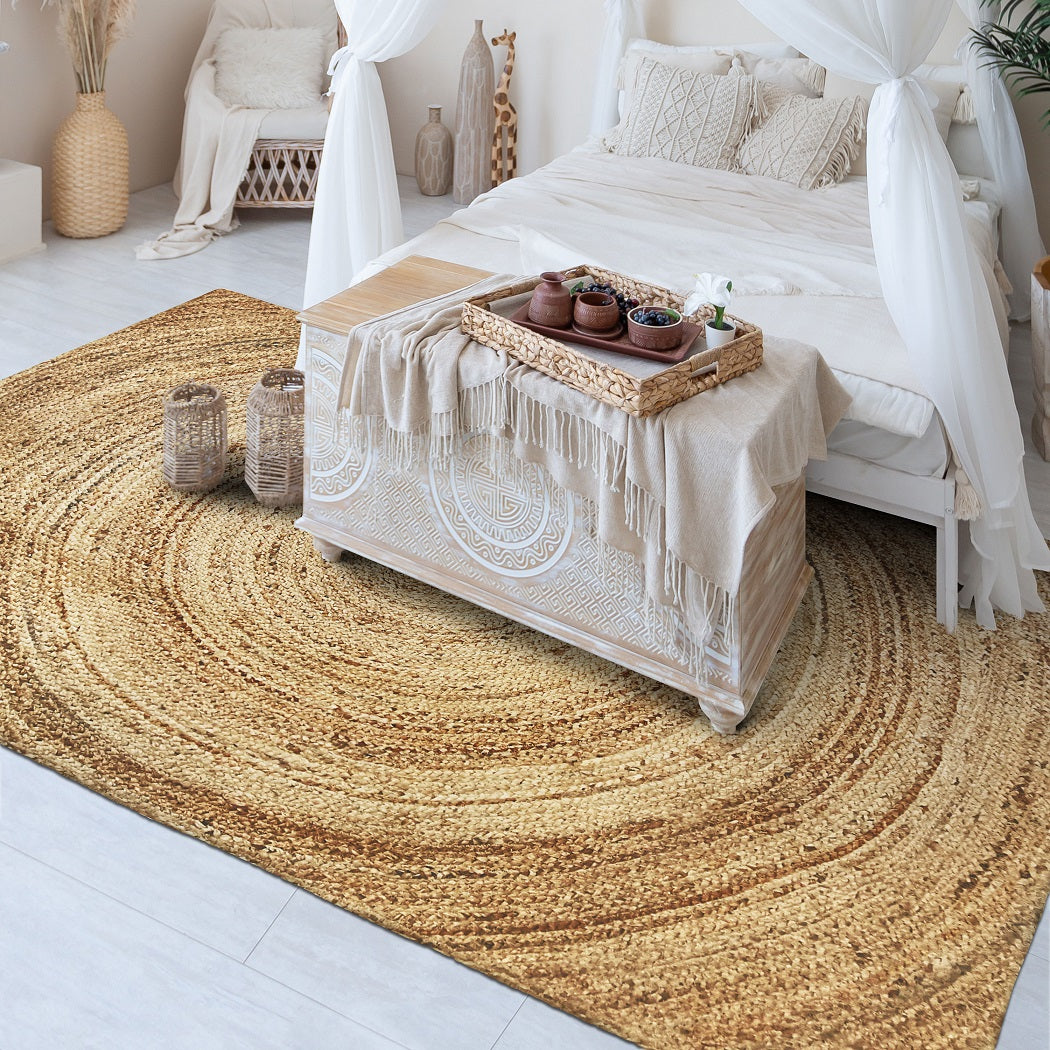 CARPET SUN JUTE ROUND NATURAL