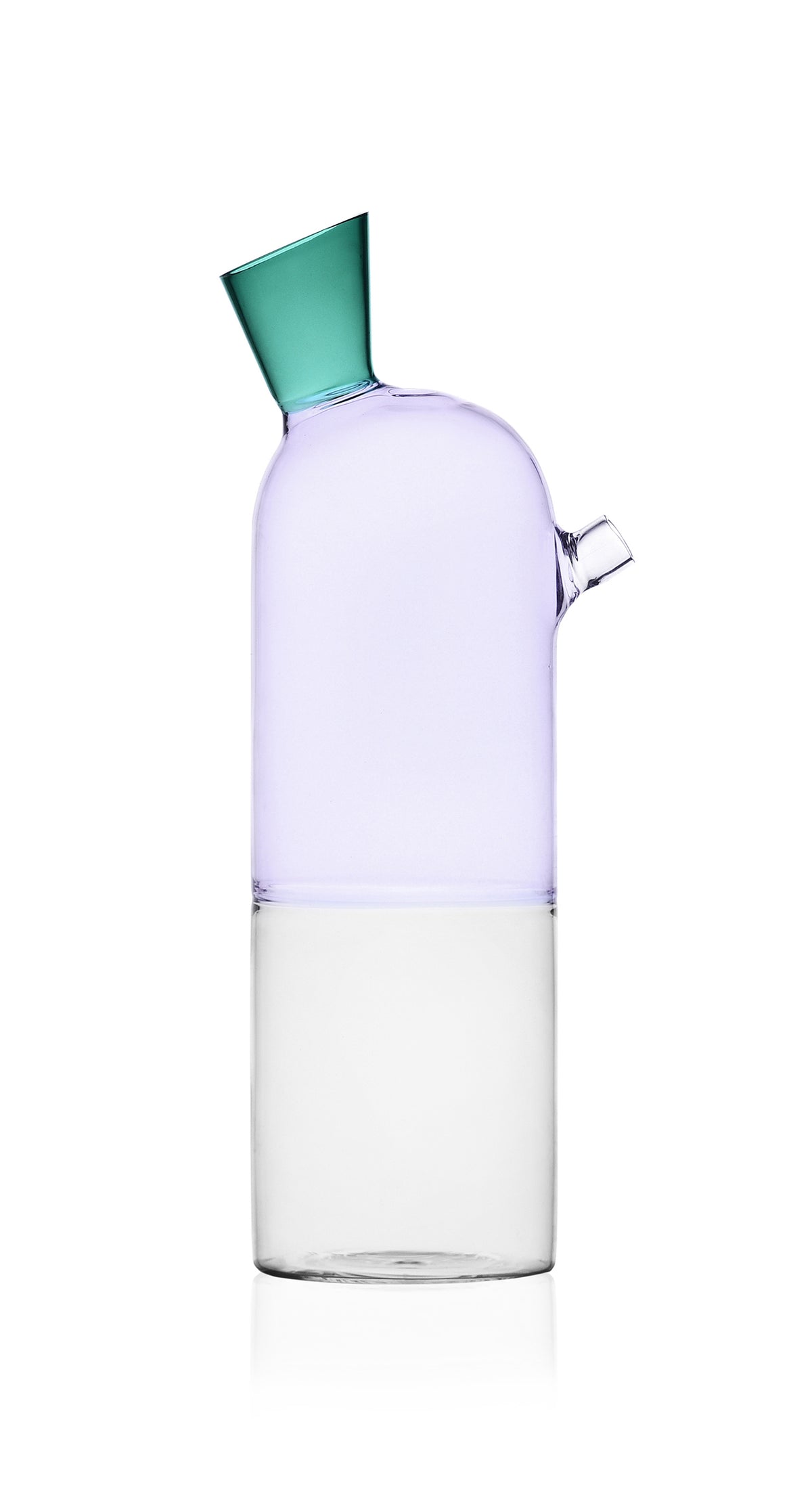 CLEAR GLASS BOTTLE