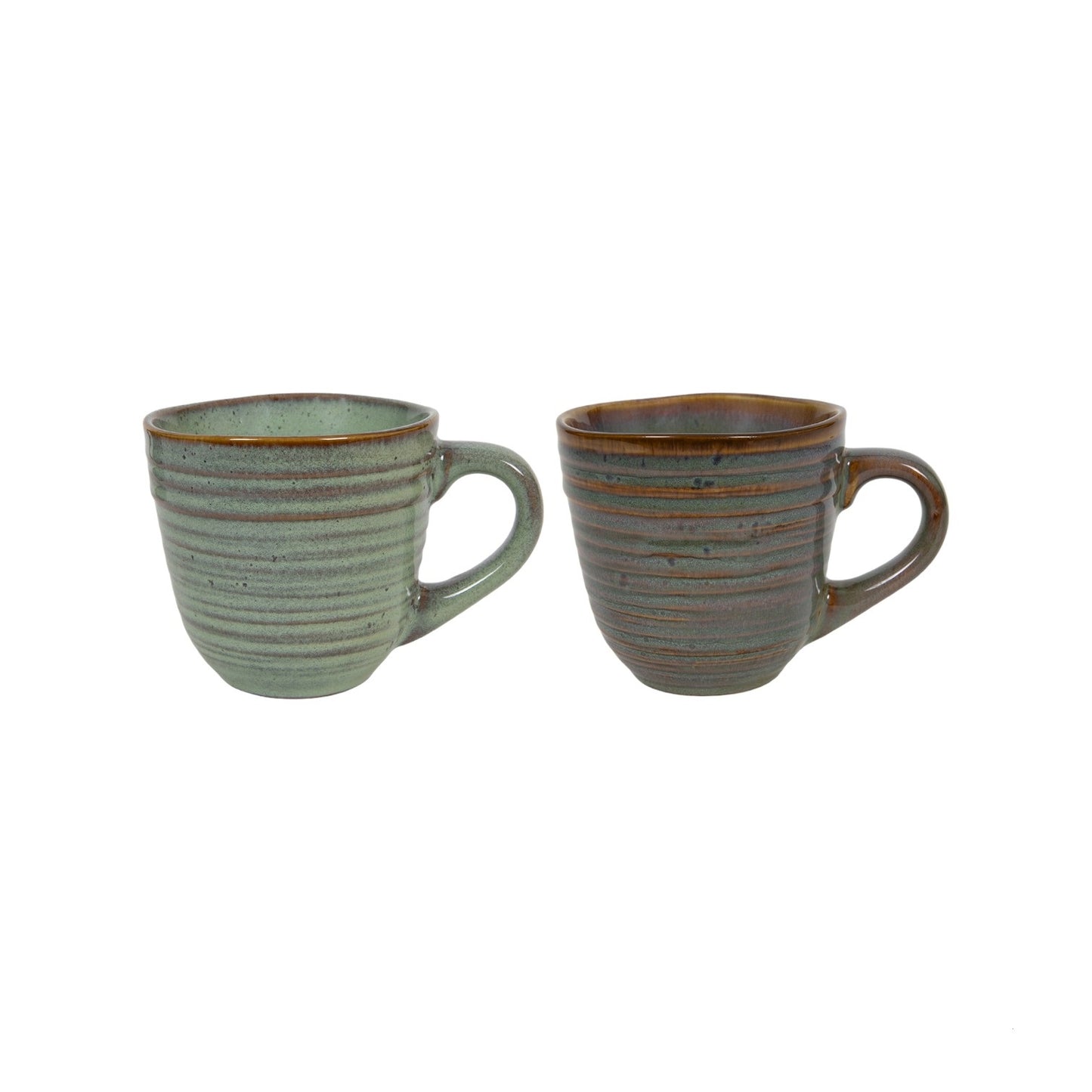 COFFEE MUG EARTH REACTIVE GLAZE