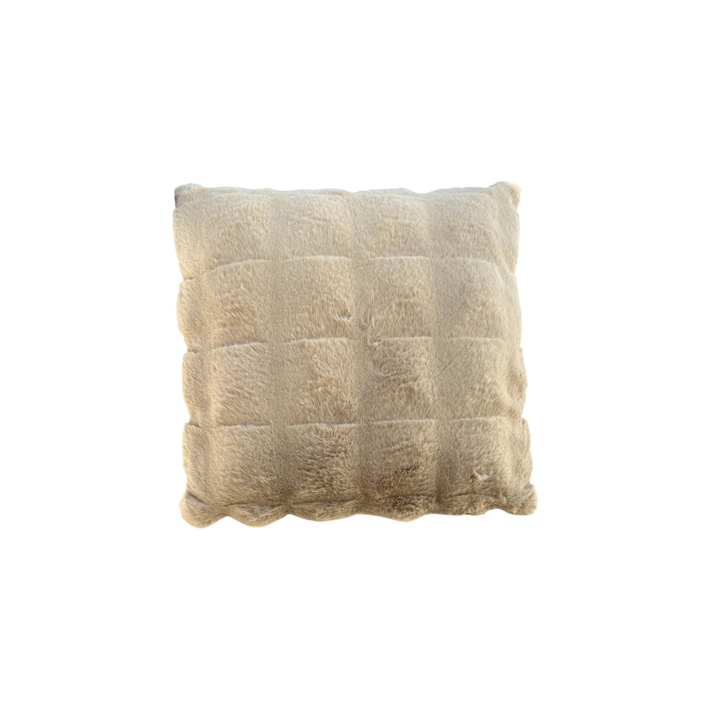 CUSHION FAUX STRIP COZY ELOISE