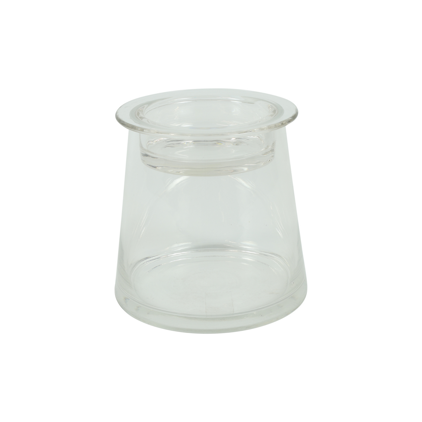 DECO GLASS WITH BOWL LID HANNY