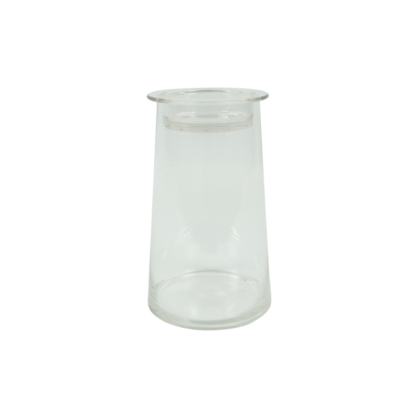 DECO GLASS WITH BOWL LID HANNY