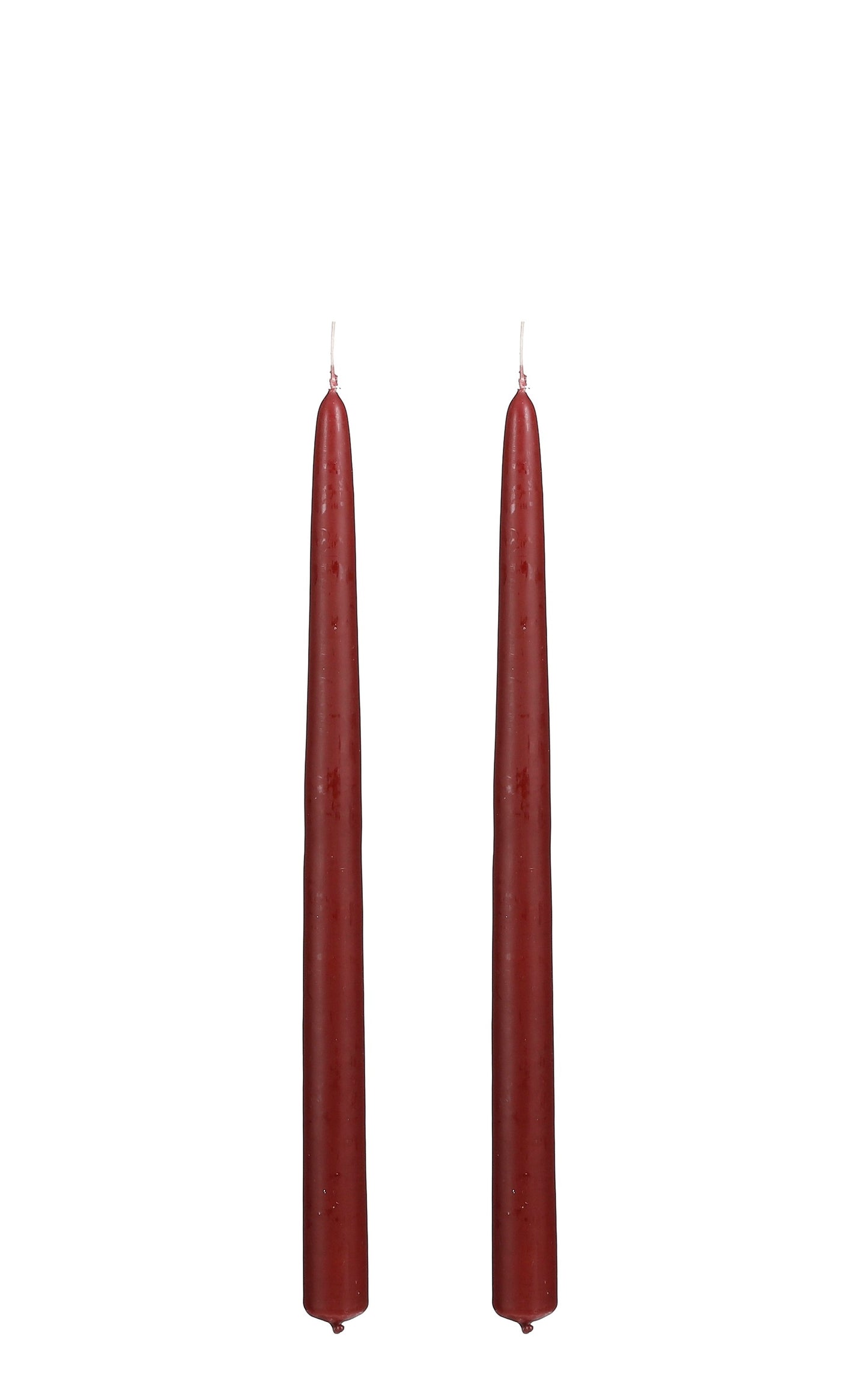 S2 DINNER CANDLE BURGUNDY