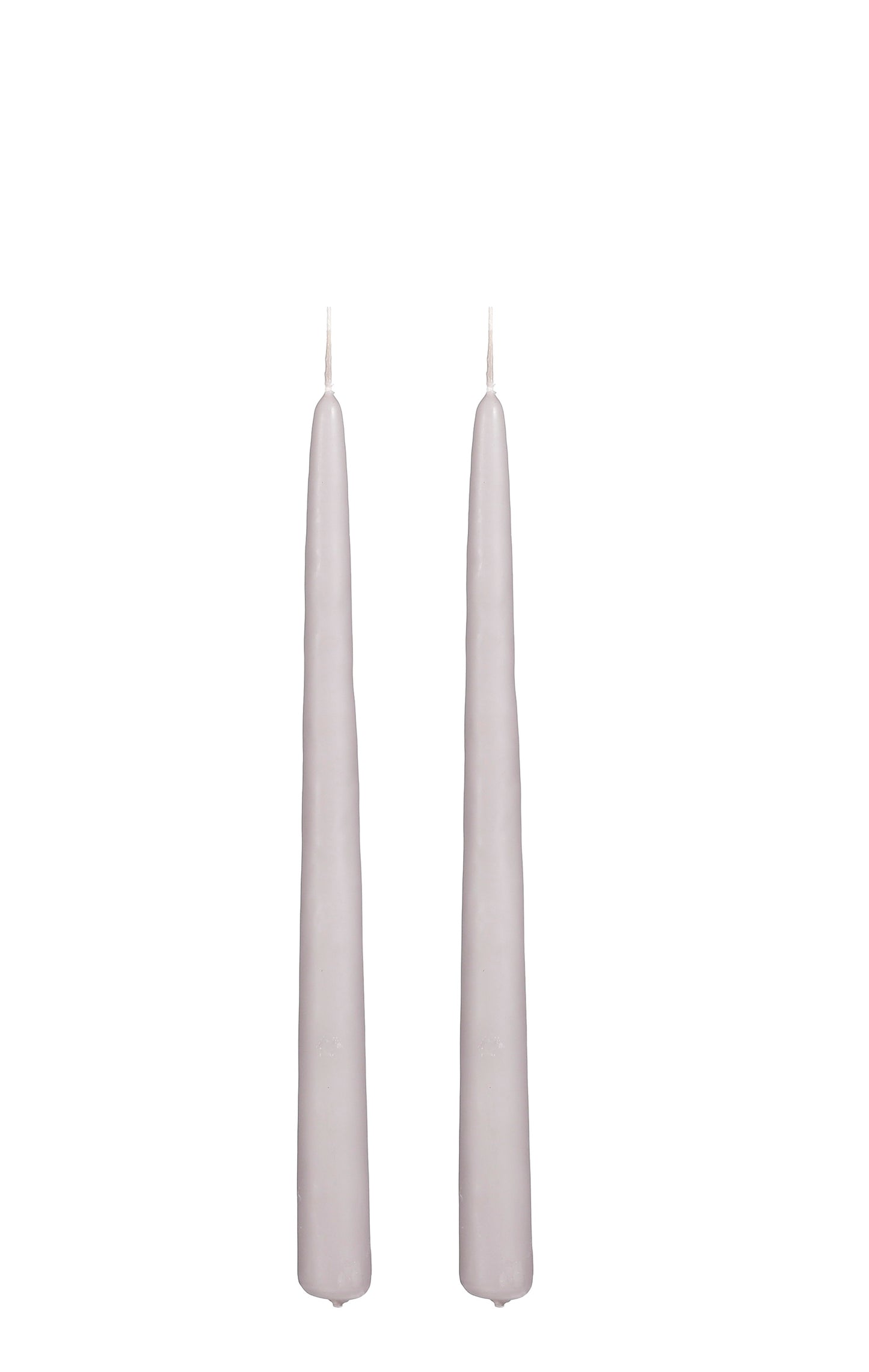 S2 DINNER CANDLE LIGHT GREY