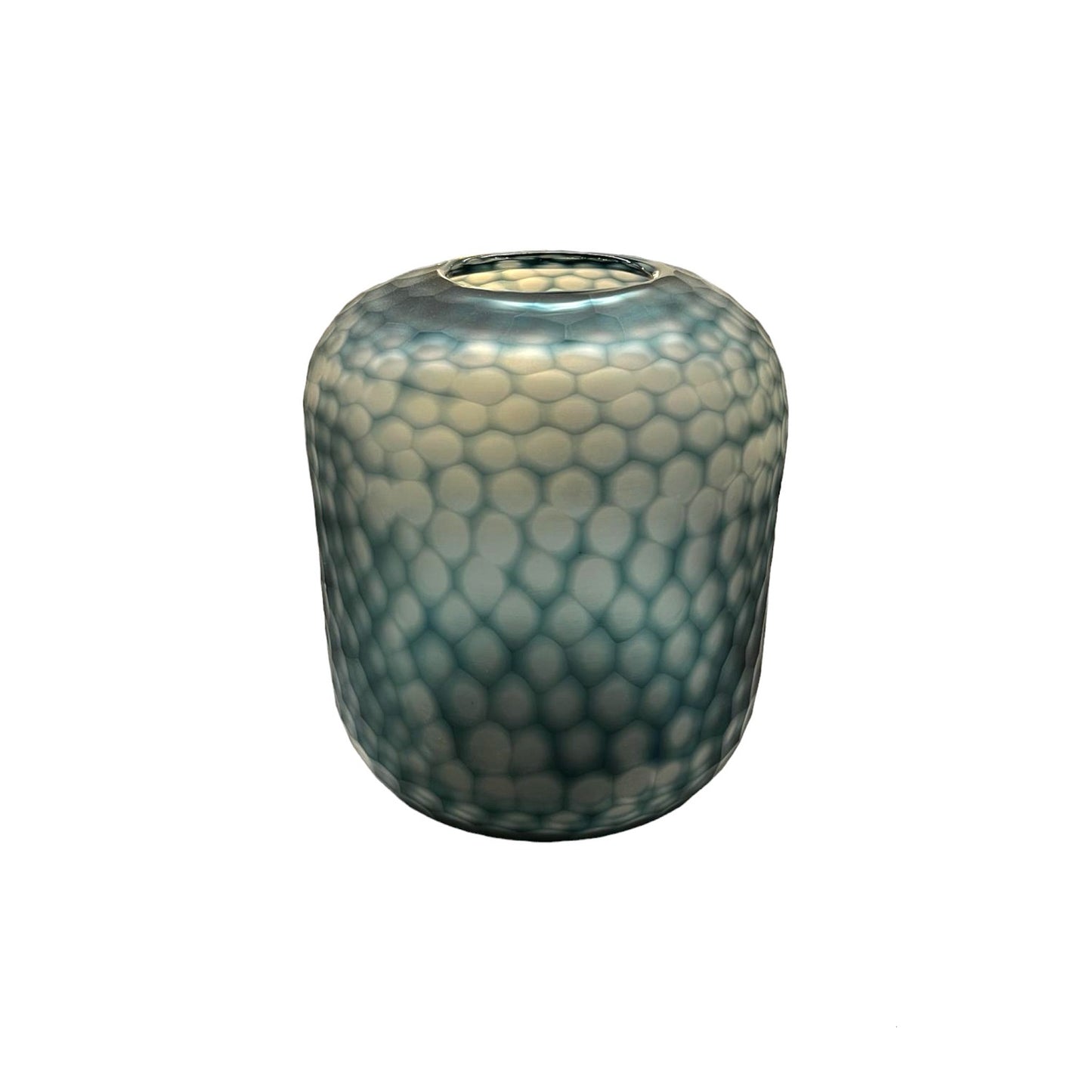 DOTS VASE BLUE