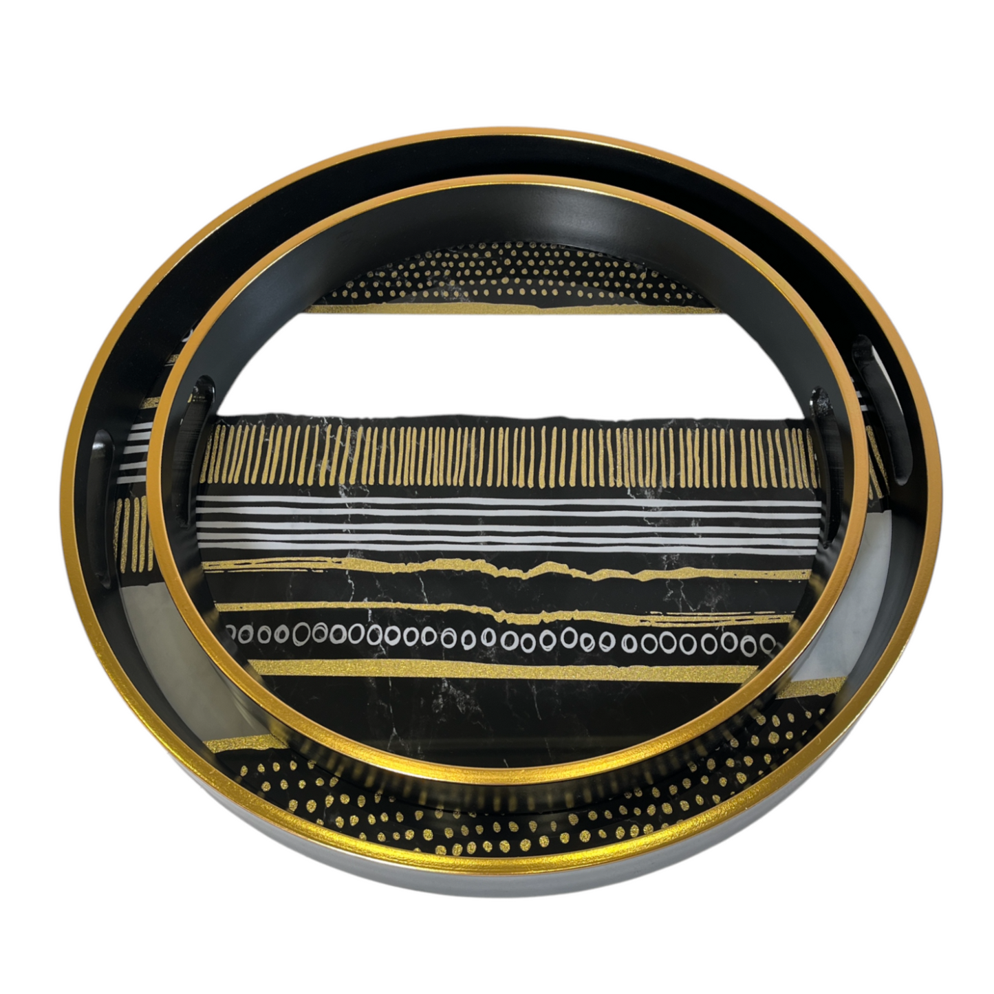 ETHNIC ROUND TRAY