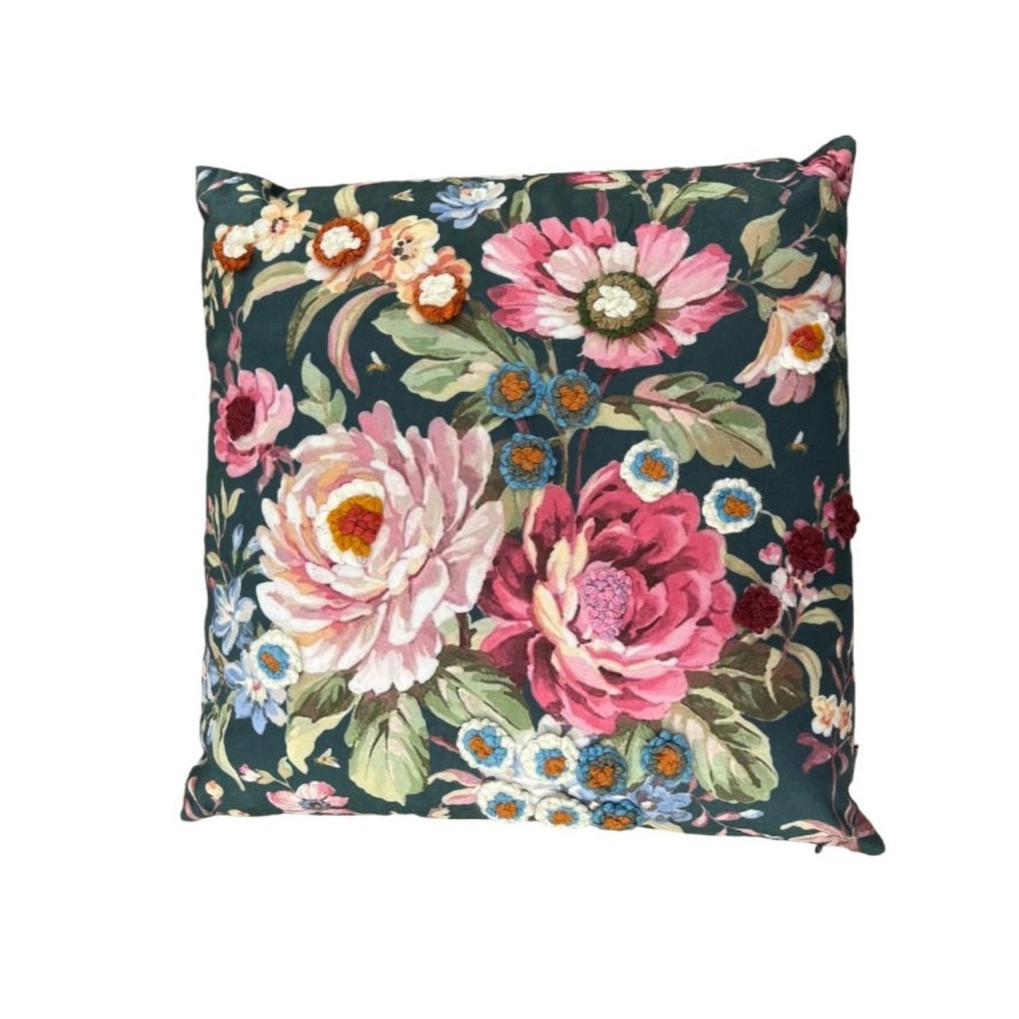 FLEURY ROSES HANDMADE CUSHION