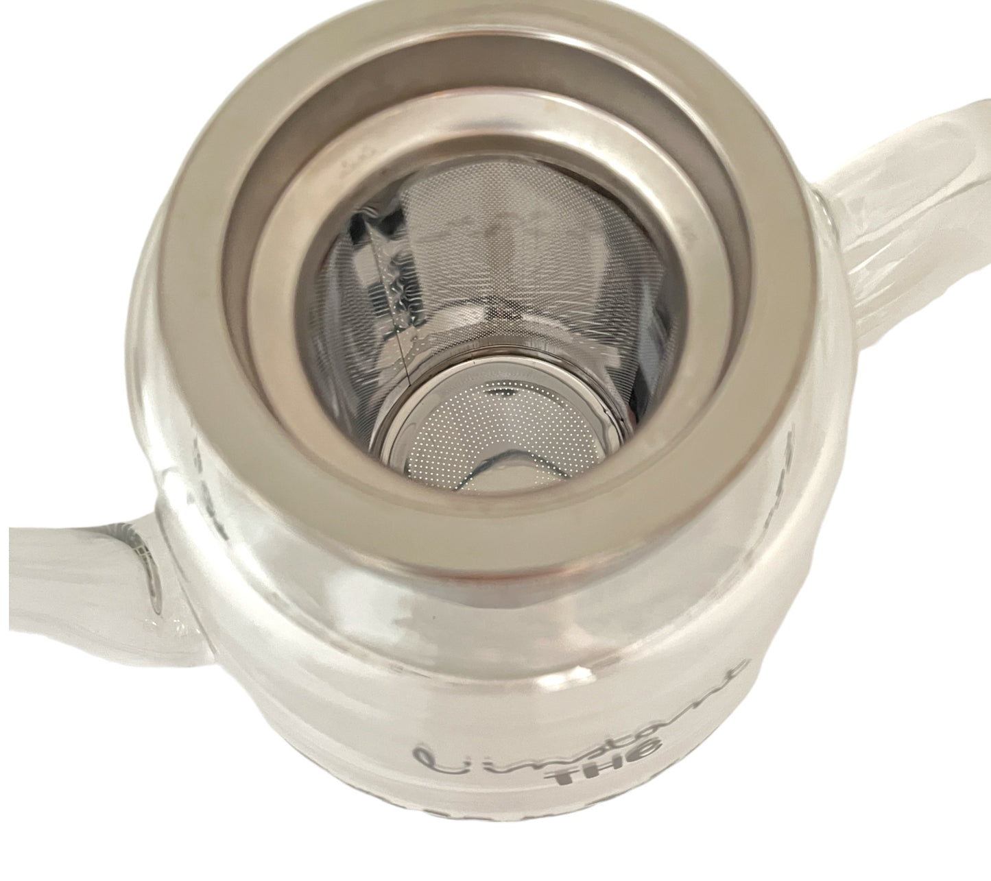 FLORA GLASS INFUSER TEAPOT