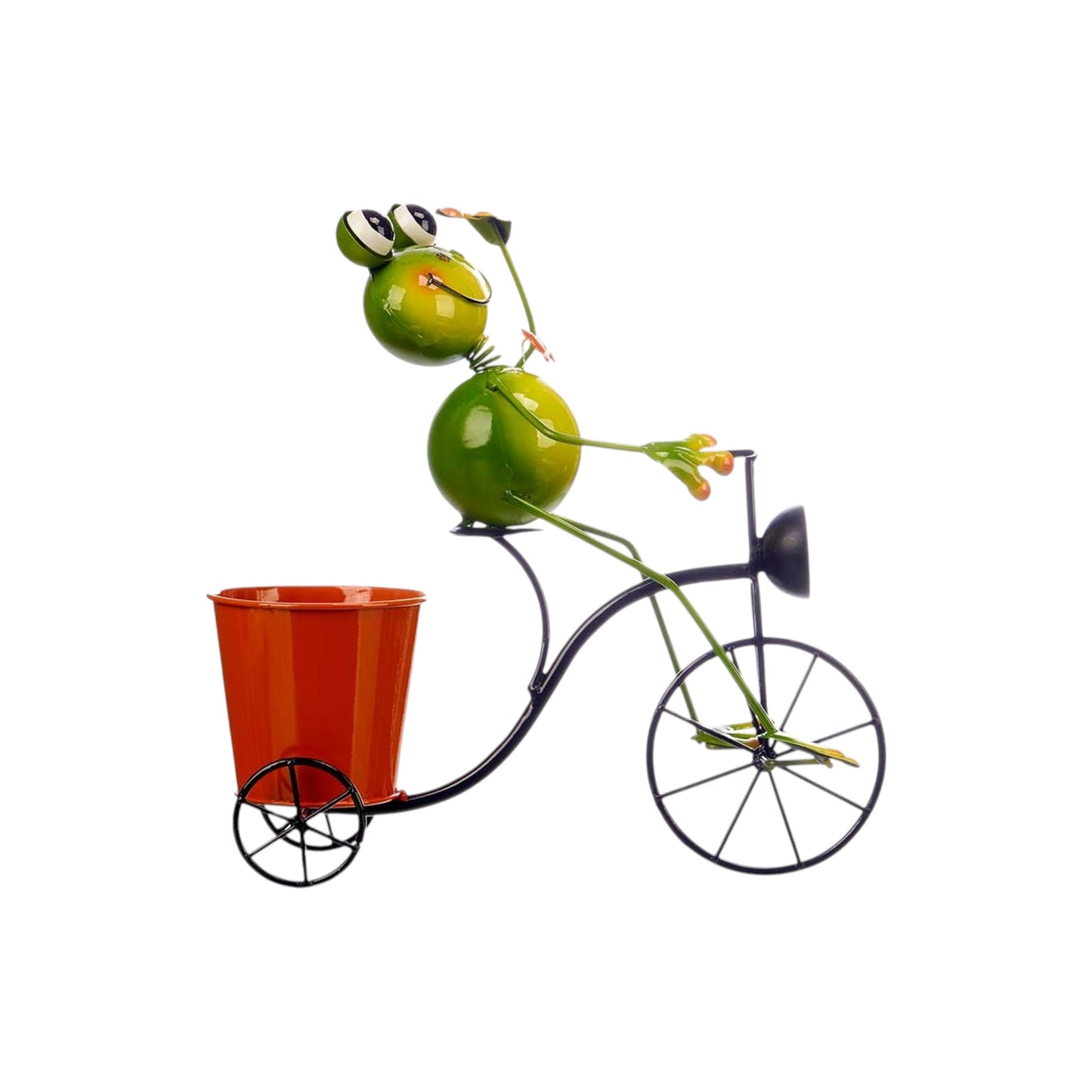 FLOWER POT FROG BIKE