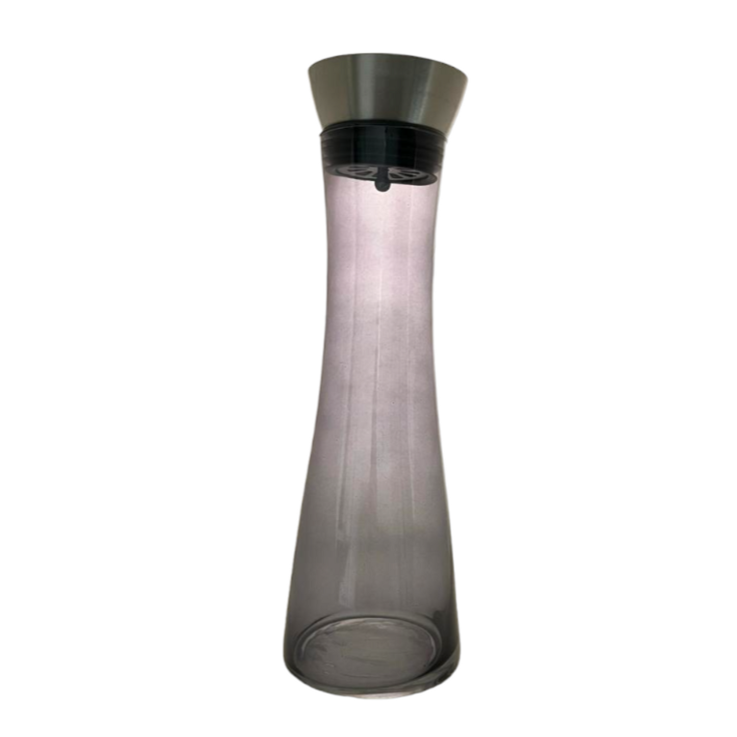 GREY GLASS CARAFE