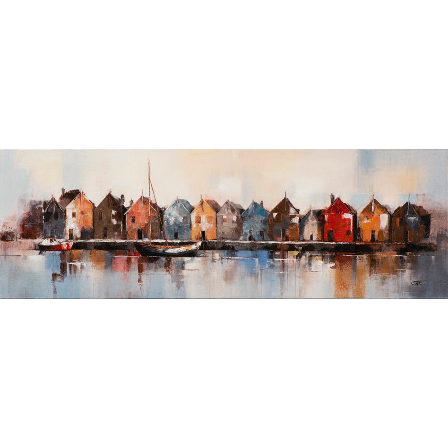 HOMES WIDE ACRYLIC PAINTING
