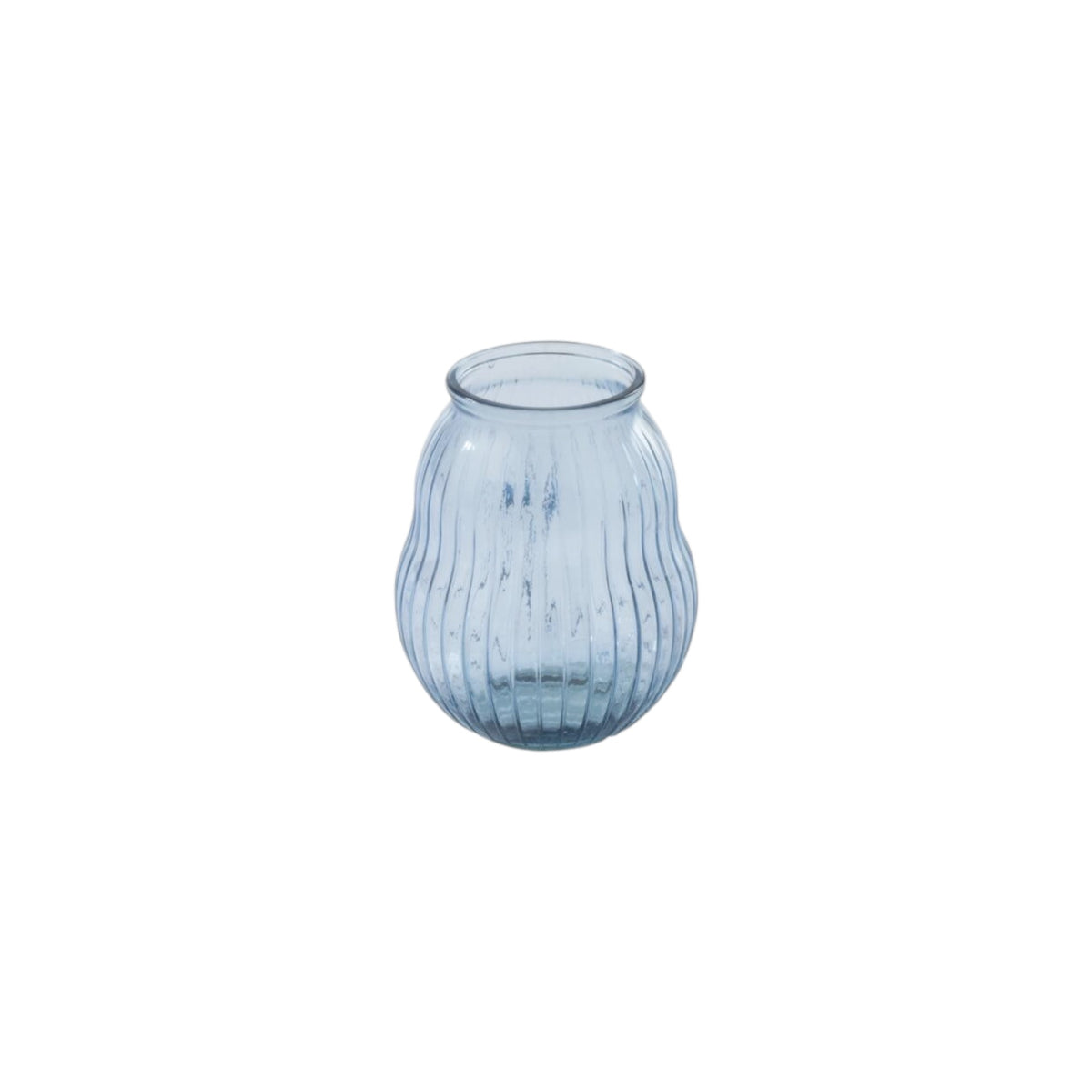 HURRICANE STRIPED GLASS BLUE