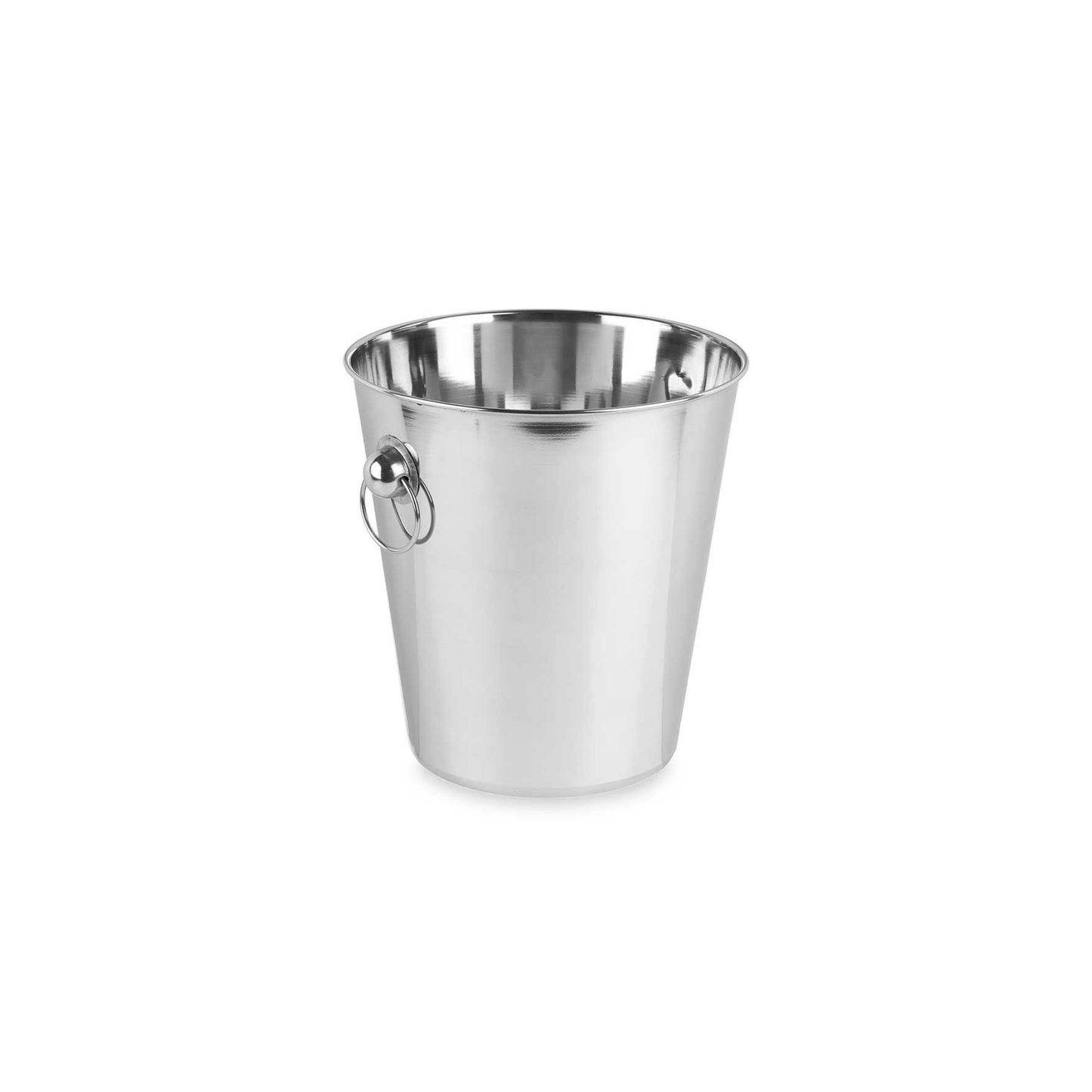 ICE BUCKET STEEL WITH HANDLES