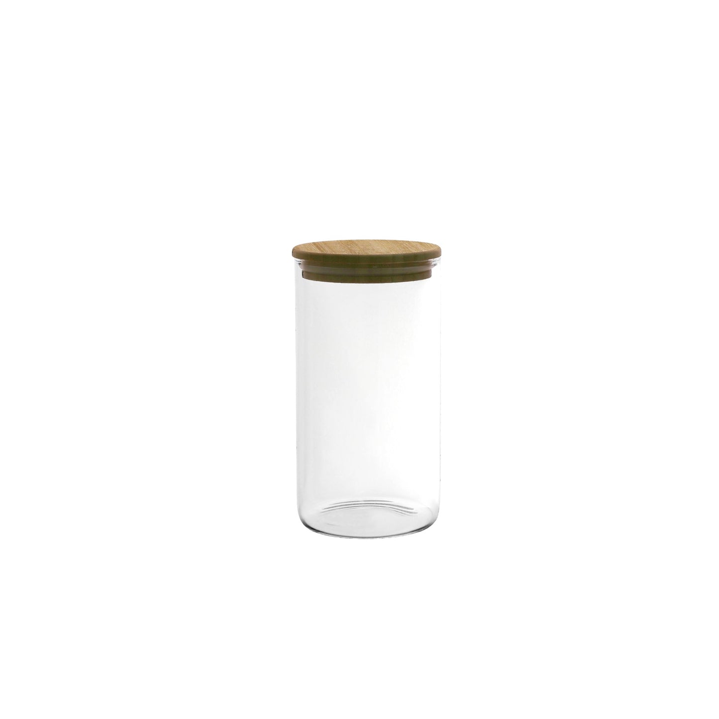 JAR WITH COVER WOOD