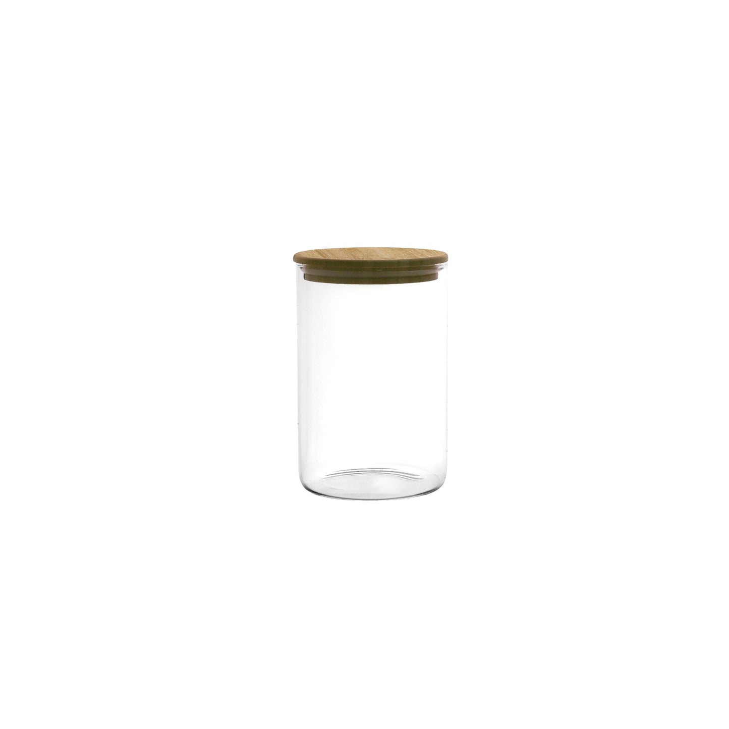 JAR WITH COVER WOOD