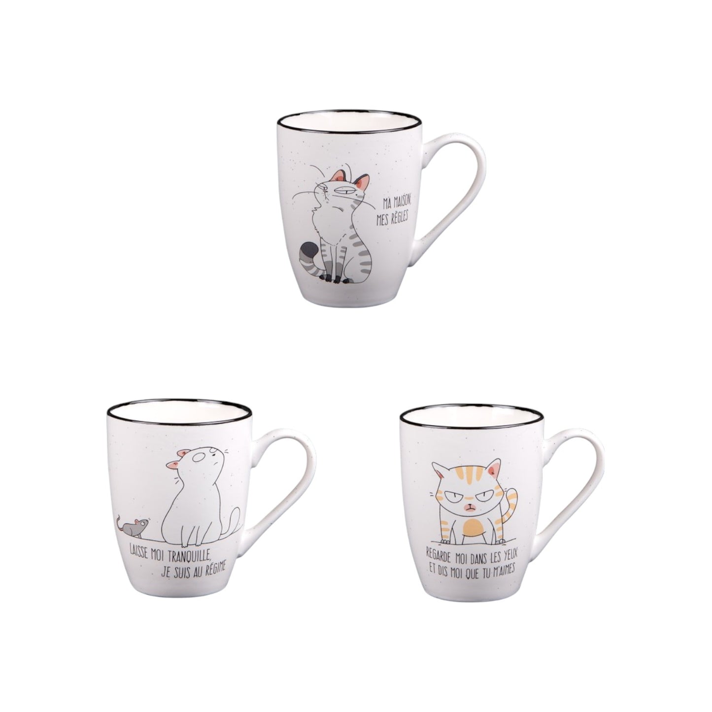 MUG 34 CL FUNNY CAT