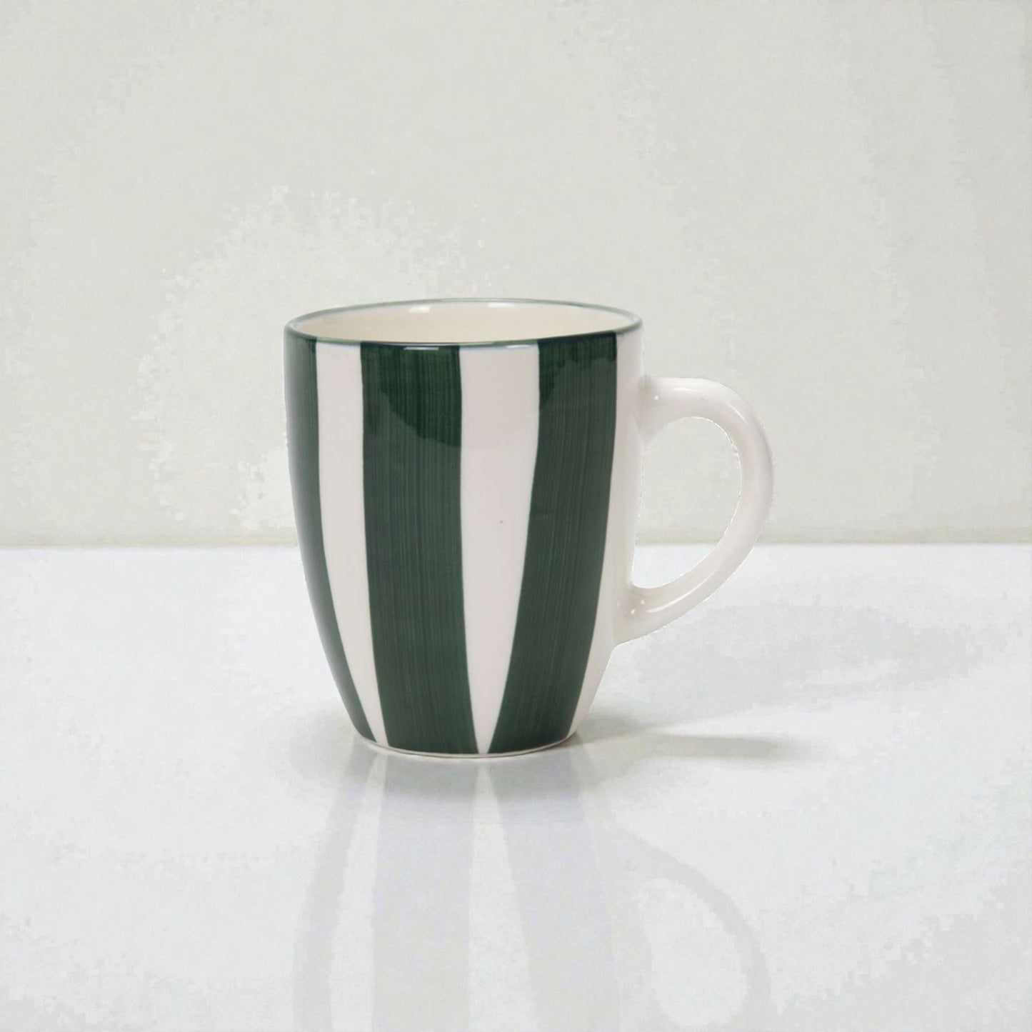 MUG LINES 350 ML GREEN