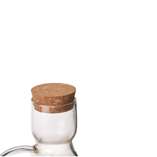 OILER BOROSILICATE CORK WITH LID 1000 ML
