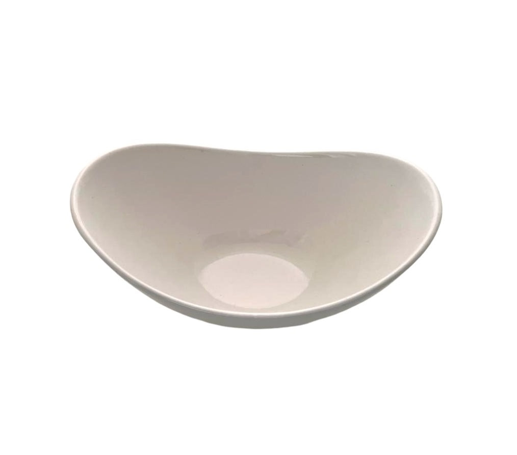 OVAL WHITE BOWL