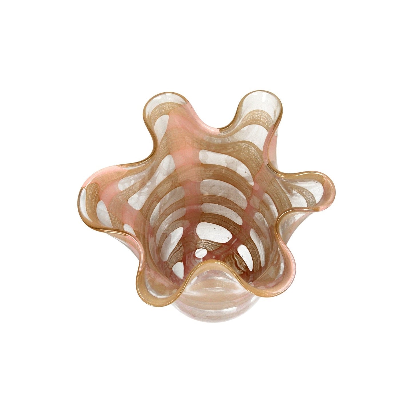 PEACH VASE GLASS