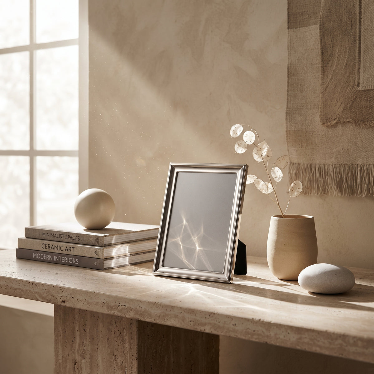 PHOTO FRAME CLASSIC METAL SILVER