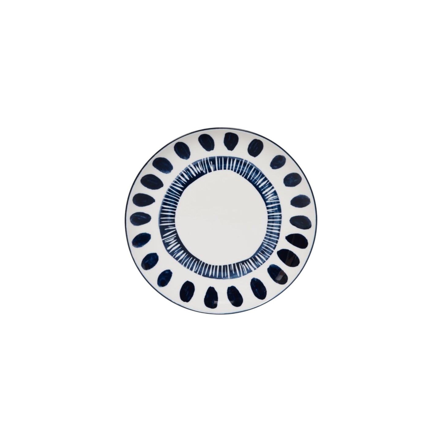 PLATE MILOS BLUE