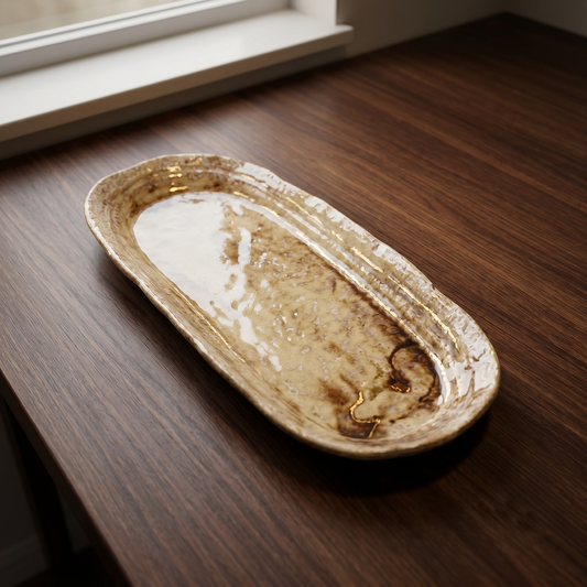 PLATE STONEWARE BEIGE