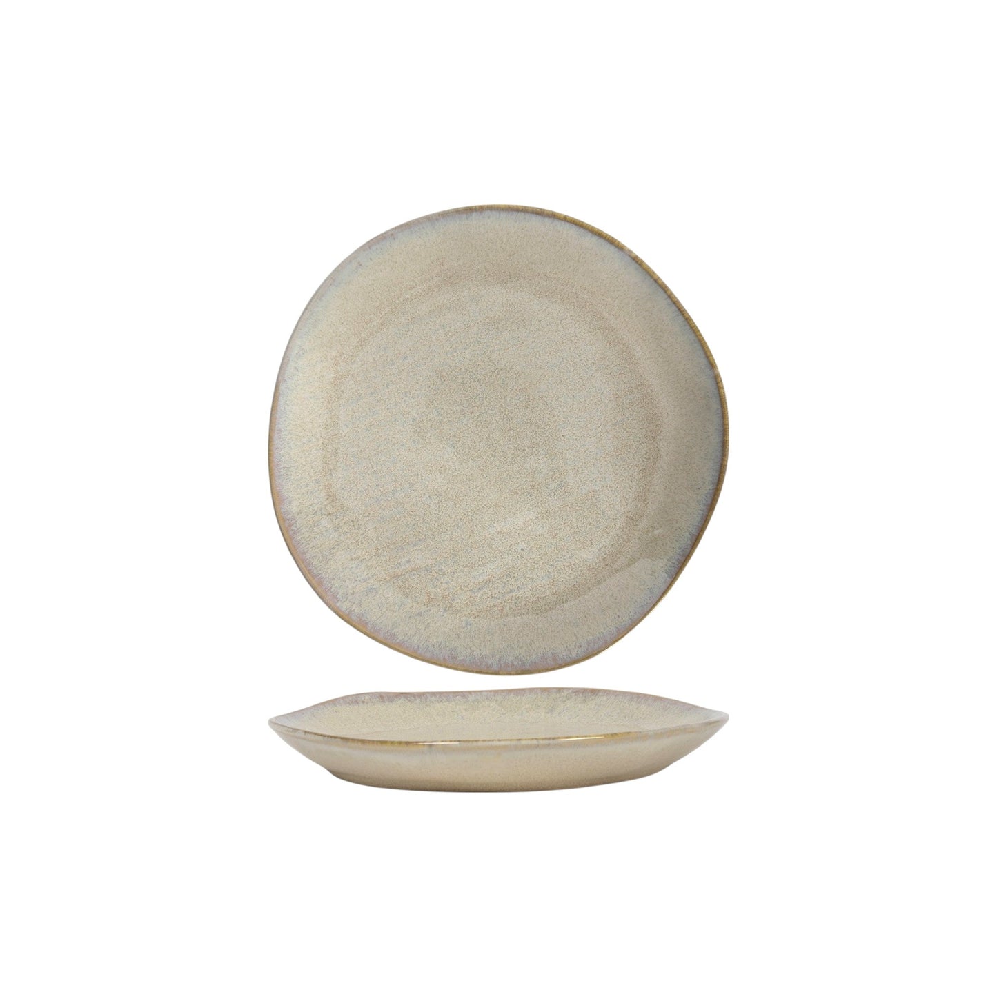 PLATE WOVEN TZIA BEIGE