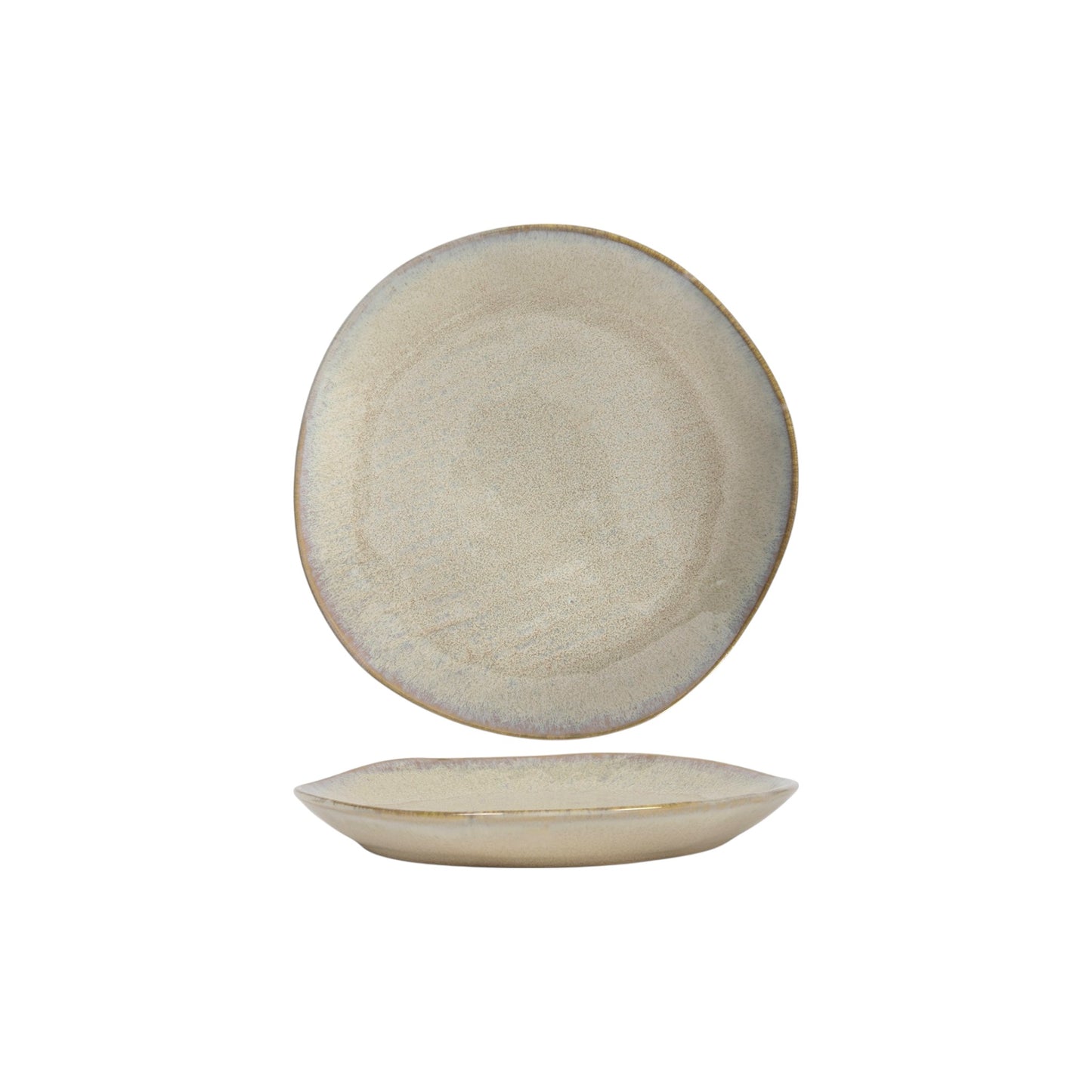 PLATE WOVEN TZIA BEIGE