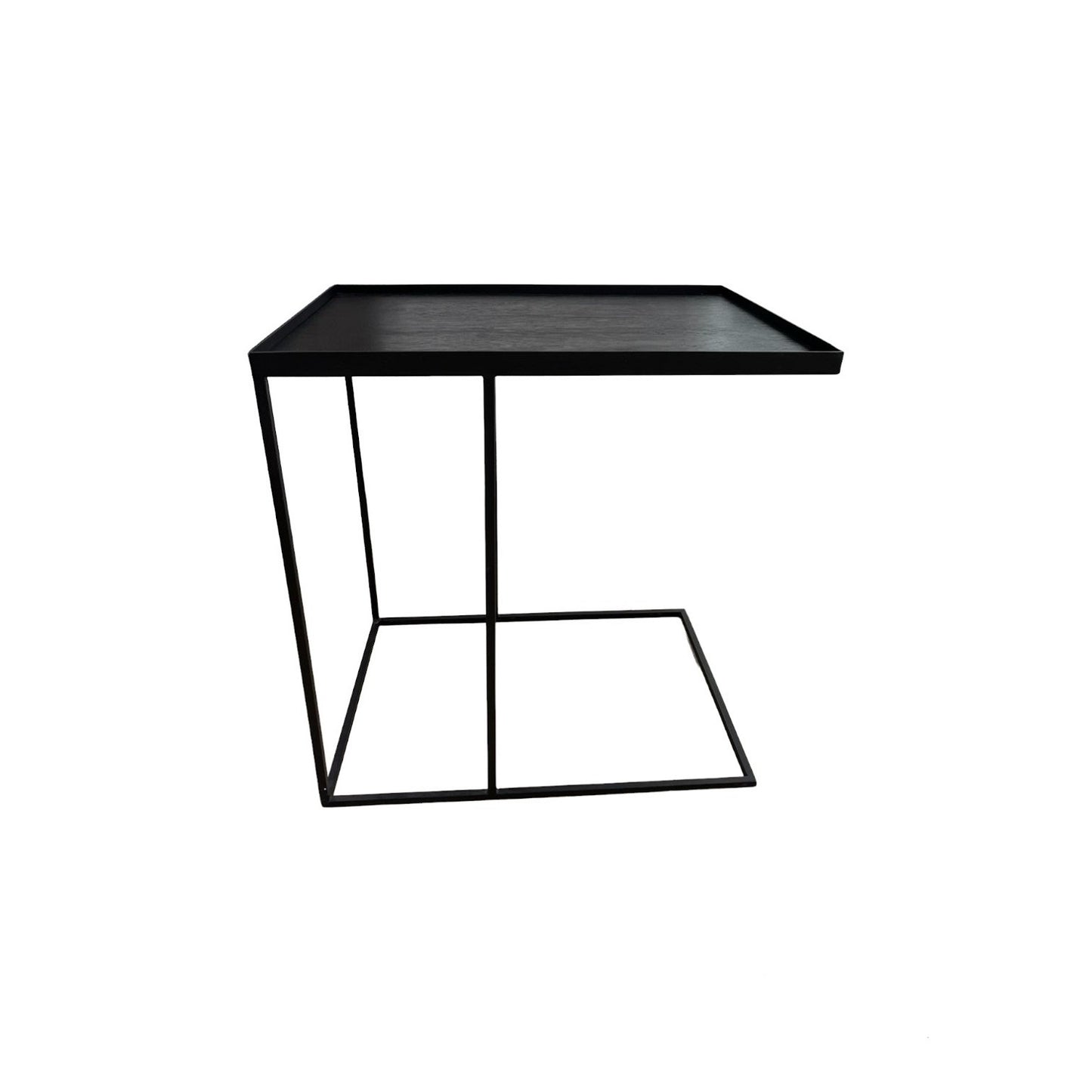 RECTANGLE BLACK TABLE