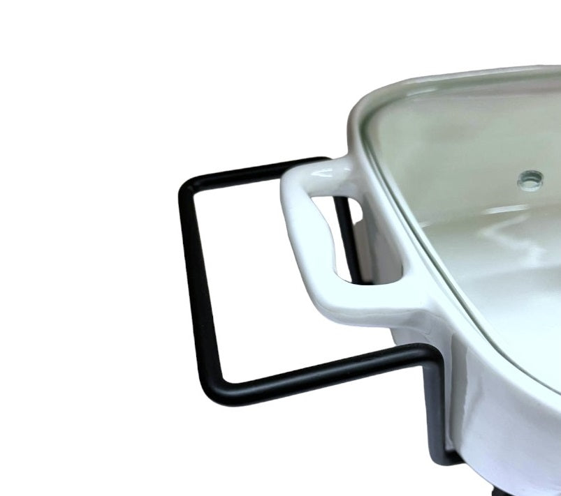 RECTANGLE CASSEROLE WHITE