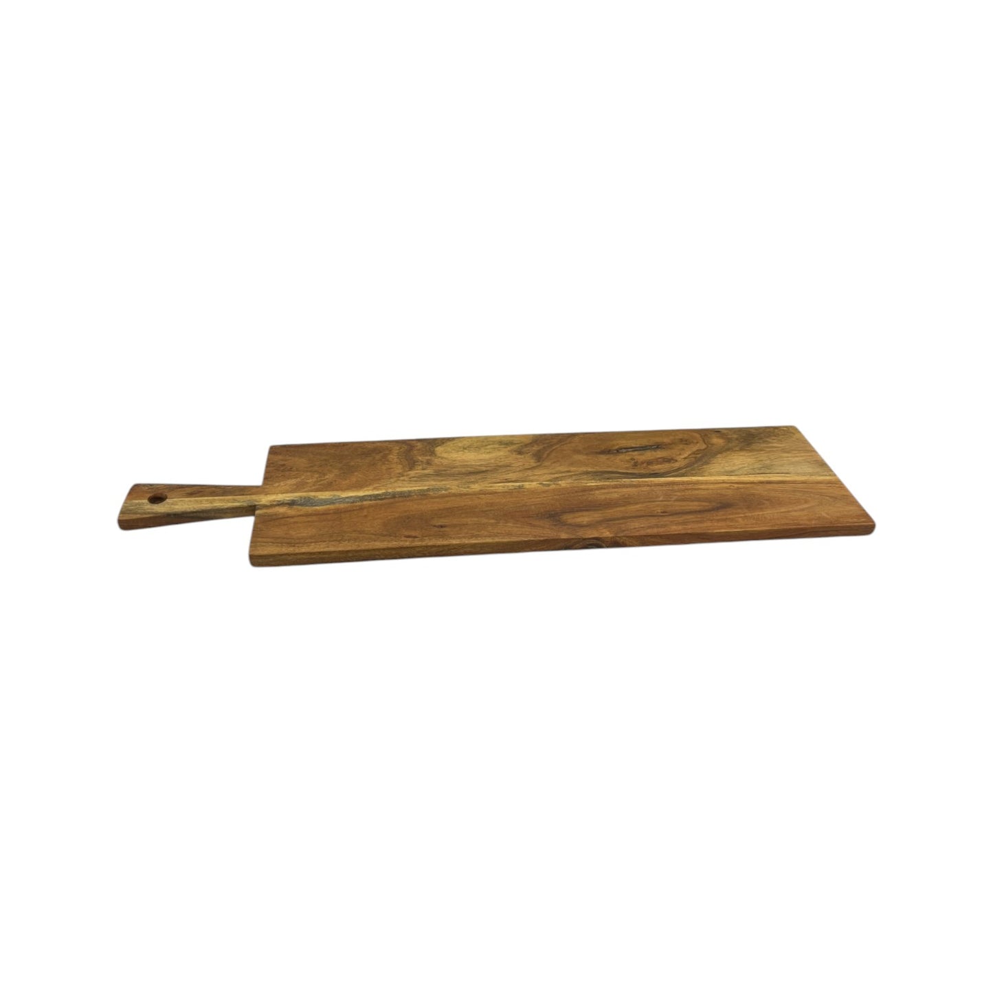 RECTANGLE TRAY ACACIA OILED WITH HANDLE