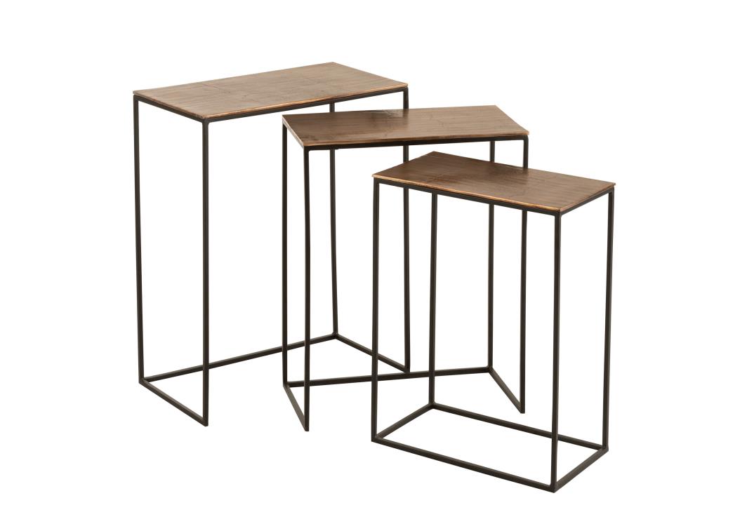 S3 RECTANGULAR ALUMINIUM SIDE TABLE
