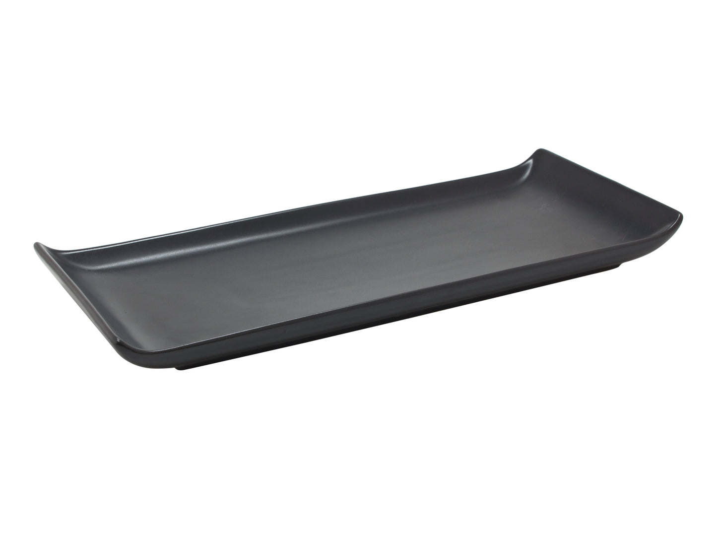 RECTANGULAR PLATE BLACK