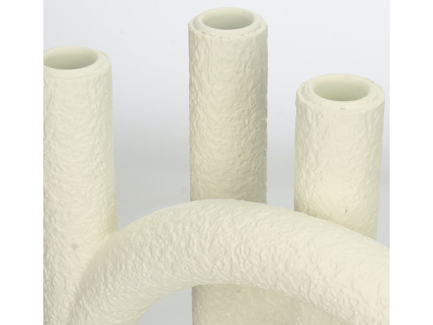 RING CANDLE HOLDER WHITE