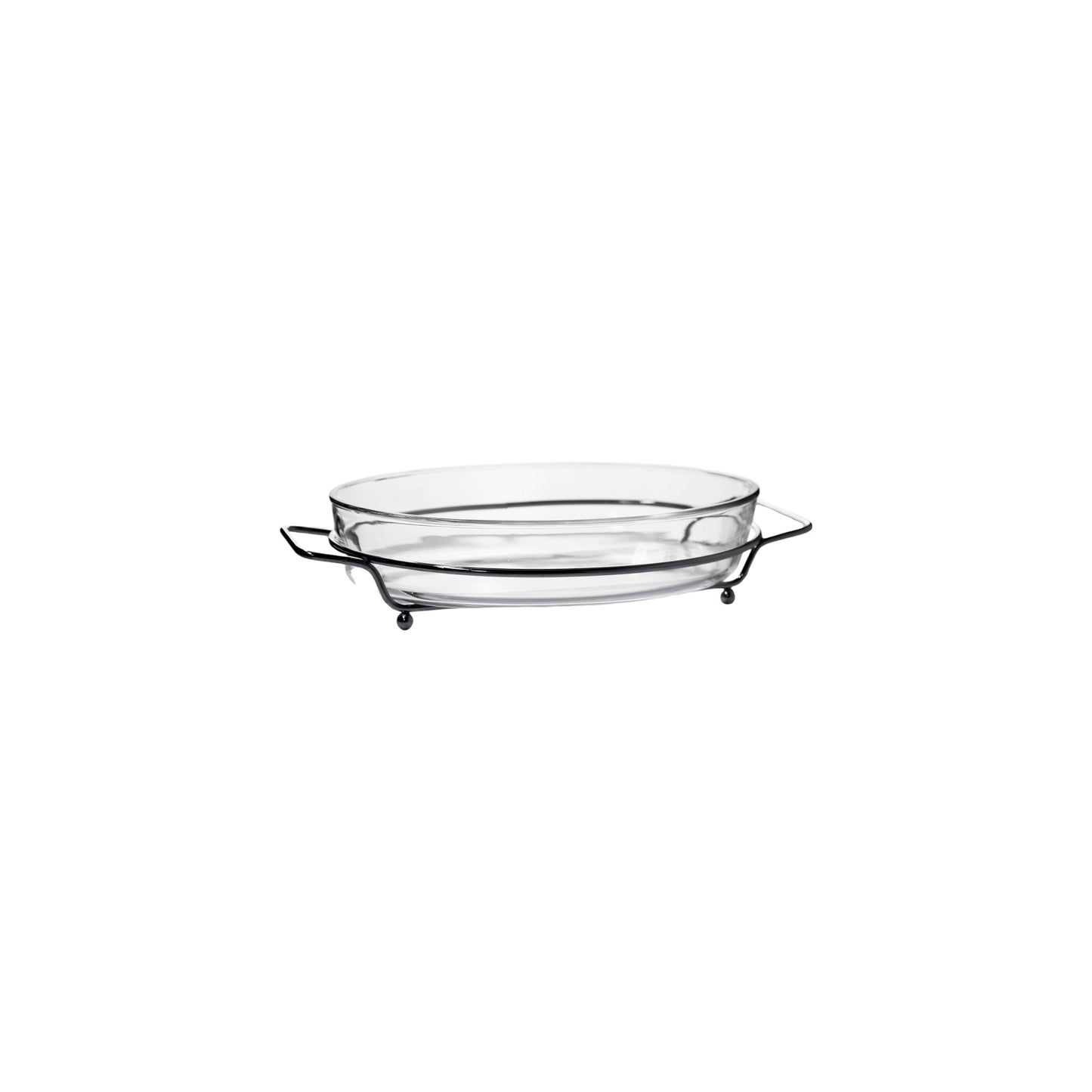 ROASTER WITH INOX SUPPORT OVAL